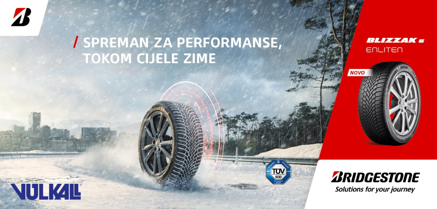 Novi Bridgestone Blizzak 6 u Vulkalu